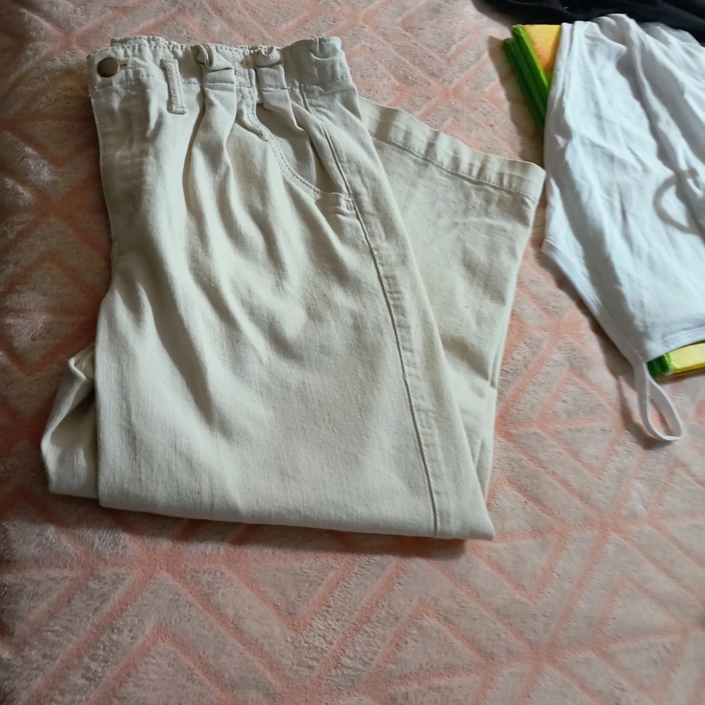 Wonder Nation Cream Pants